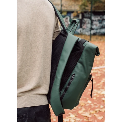 Чоловічий рюкзак Sambag RollTop Zard зелений (24238007m): Фактура Матовая, Гладкая