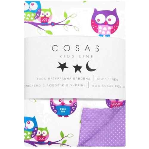Пододеяльник детский Cosas Owls 110х140 (4822053075776): Количество единиц 1 эл.