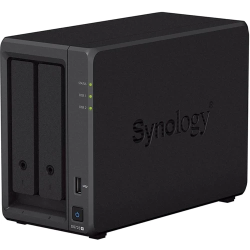 Сетевой накопитель (NAS) Synology DiskStation DS723+: LAN 2(GbE)