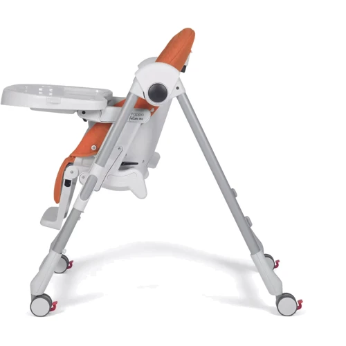 Стільчик для годування Peg-Perego Prima Pappa Follow Me Wonder Orange помаранчевий плямостійкий (IH01000000WD48) фото 9