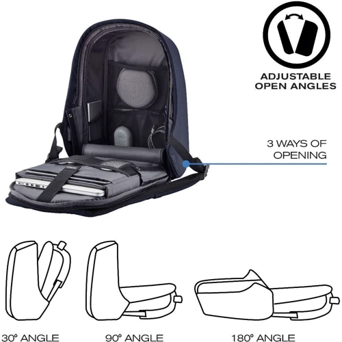 XD Design Bobby Hero XL Backpack Navy Blue (P705.715) for MacBook Pro 15-16" фото 20