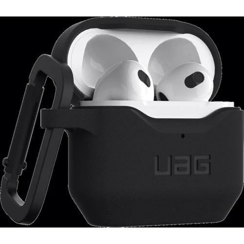 Чохол для навушників Urban Armor Gear UAG Std. Issue Silicone 001 (V2) Black (10292K114040) для Apple AirPods 3 фото 2