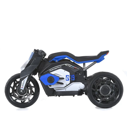 Дитячий електромотоцикл 3 колісний Bambi Racer синій (M 4827EL-4): Матеріал корпусу пластик