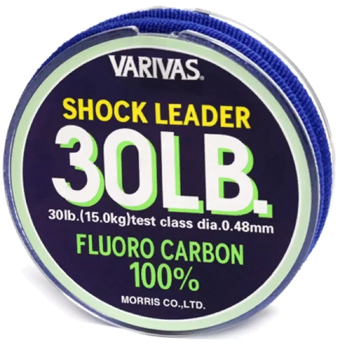 Флюрокарбон Varivas Fluoro Shock Leader 30m 30LB 0.480mm