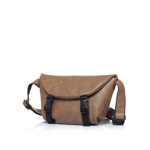 Женская сумка через плечо Sambag Tirso Zard коричневая (80551061): Фактура Матовая, Гладкая
