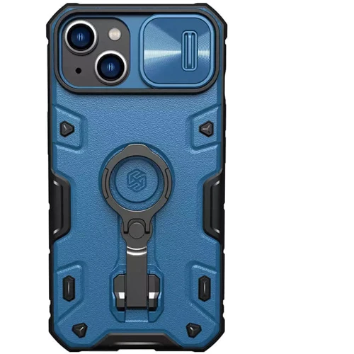 Чехол для iPhone Nillkin CamShield Armor Pro Blue for iPhone 14 Plus