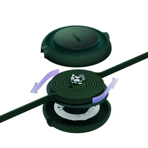 Кабель Baseus USB Cable to Micro USB/Lightning/Type-C Bright Mirror 2 Series 3.5A 1.1m Green (CAMJ010006) фото 3
