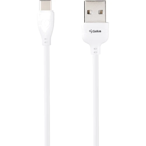 Кабель Gelius USB Cable to USB-C Pro WineGlass 2А 1m White