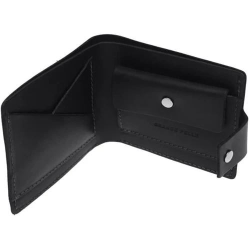 Мужское портмоне Grande Pelle черное (10gp542110-black): Страна производитель Украина