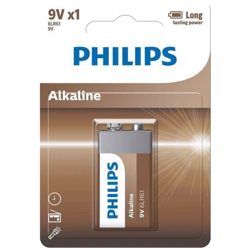 Philips Krona bat Alkaline 1шт (6LR61A1B/10)