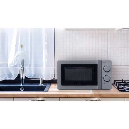 Микроволновая печь Kumtel HM-07 Silver: Внутреннее покрытие камеры Эмаль