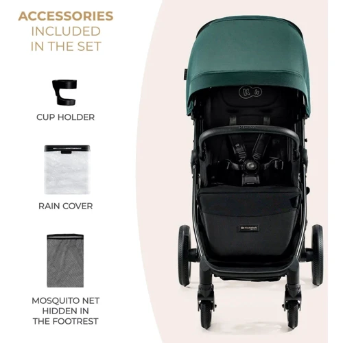 Прогулочная коляска Kinderkraft Mitzy Jade Green (KSMITZ00GRE0000) фото 10