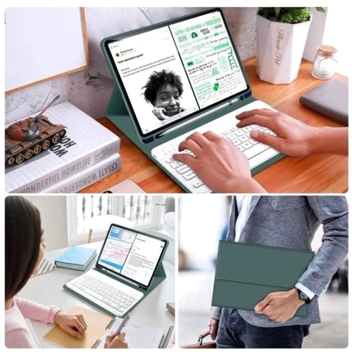 Аксессуар для iPad BeCover Case Smart Keyboard Dark Green for iPad Mini 6 2021 (712987) фото 10
