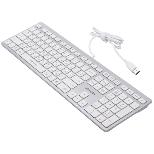 Клавіатура A4Tech Fstyler FX50 White: інтерфейс підключення USB