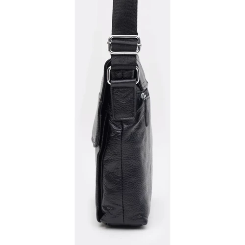 Мужская сумка через плечо Keizer черная (K13107bl-black): Страна производитель Тайвань