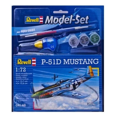 Подарунковий набір Revell Винищувач P-51D Mustang 1:72 (64148)