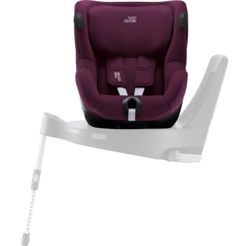 Автокресло BRITAX-ROMER DUALFIX iSENSE Burgundy Red: Вес ребенка 0-18 кг