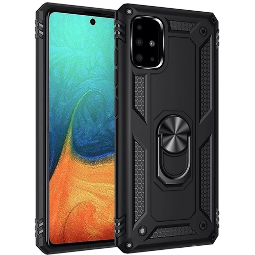 Чохол для телефона BeCover Military Black for Samsung A715 Galaxy A71 (705750)