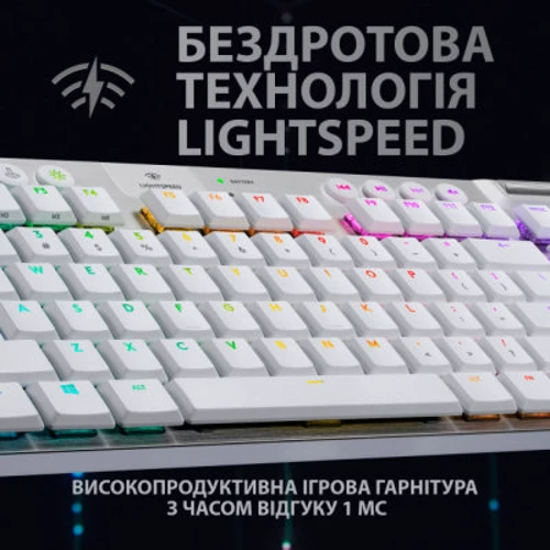 Клавиатура Logitech G915 TKL Tactile (920-009503): Подключение беспроводное