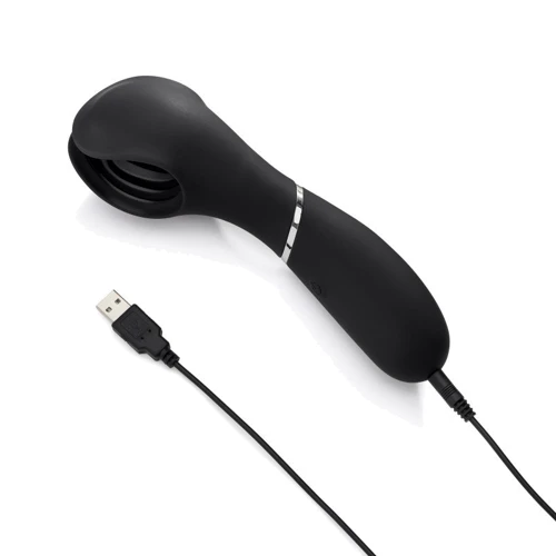 Мастурбатор с вибрацией So Divine Vibrating Stimulator Вlack