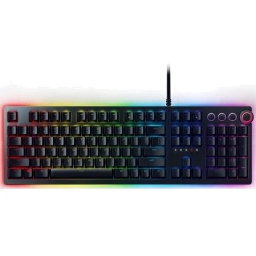 Клавиатура Razer Huntsman Elite Clicky Optical switch RU (RZ03-01870700-R3R1): Подключение проводное