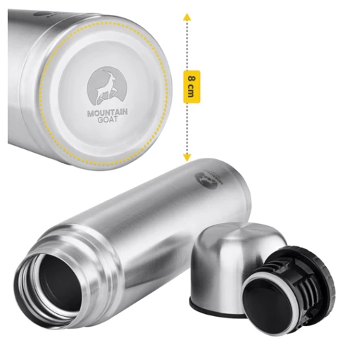 Термос Mountain Goat 1 л Silver (P-5907739315755): Объем, л 1
