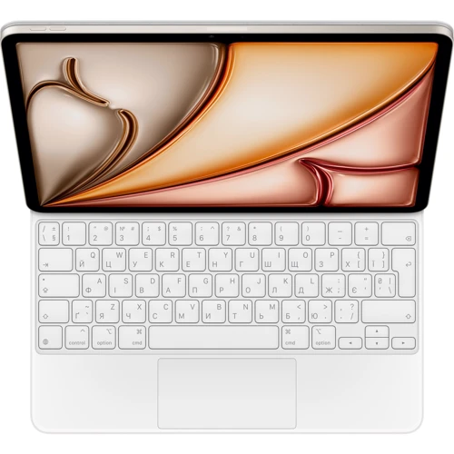 Аксессуар для iPad Apple Magic Keyboard for iPad Pro 12.9-inch (5th generation) - White - Ukrainian (MJQL3UA/A)