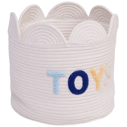 Корзина для іграшок Childhome Flower 30x30x30 см белая (CCBAFL30): Производитель Childhome