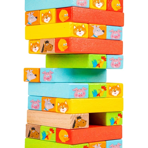 Розвиваюча гра New Classic Toys башта з дерев'яних блоків (10807): Виробник New Classic Toys
