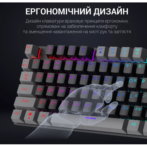 Клавіатура GamePro MK100R фото 8