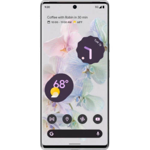 Смартфон Google Pixel 6 Pro 12/256GB Cloudy White: Встроенная память 256 ГБ
