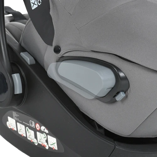 Детское автокресло El Camino i-FIX Бебикокон серый (ME 1110 Simply Gray)