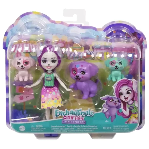 Игровой набор Enchantimals Семья Далматинца Десси (HKN14): Производитель Enchantimals