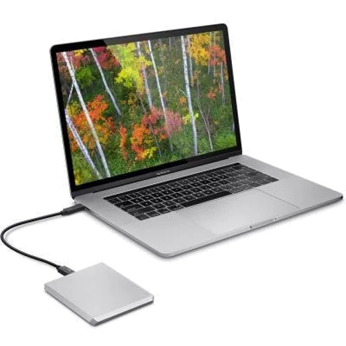 Внешний жесткий диск LaCie Mobile Drive 1 TB Moon Silver (STHG1000400): Частота вращения шпинделя, об/мин 5400