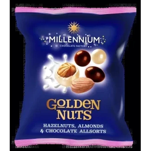 Драже Millennium Golden Nut Асорті 100 г (4820005195282)
