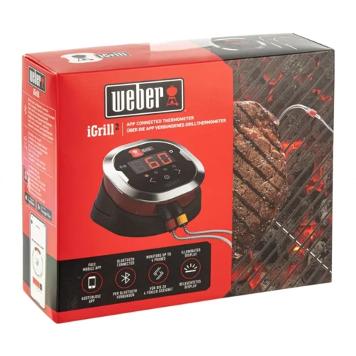 Набор для барбекю Термометр Weber iGrill 2 для барбекю гриля стейка (7221) фото 7