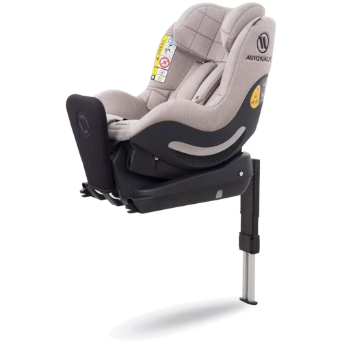 Автокресло Avionaut AeroFIX Iso-Fix (гр.1) Beige Melange (AV-350-AF.02) фото 9