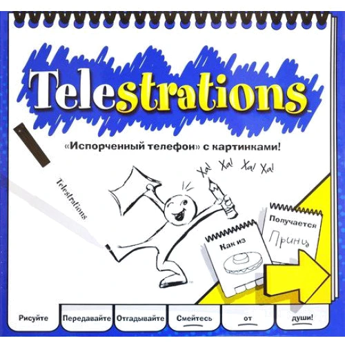 Настольная игра Сломанный телефон (Telestrations): Вид логические
