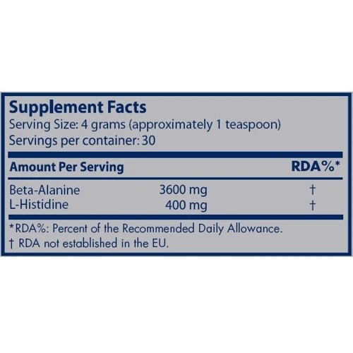 Аминокислота для спорта Scitec Nutrition Beta Alanine 120 g /30 servings/: Вкус Без вкуса