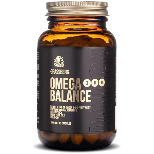 Grassberg Omega 3-6-9 Balance 1000 mg Омега 3-6-9 90 капсул