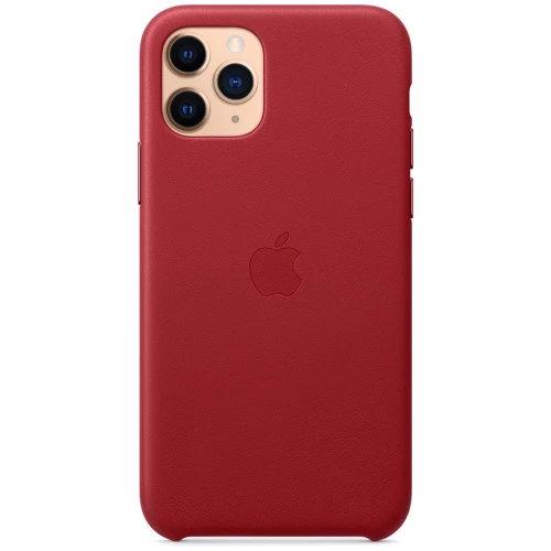 Чехол для iPhone Apple Leather Case (PRODUCT) Red (MWYF2) for iPhone 11 Pro: Тип аксессуара чехол