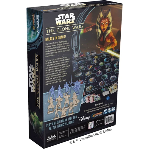 Настольная игра Z-Man Games Star Wars: The Clone Wars – A Pandemic System Game (Звездные войны: Войны клонов. Пандемия E): Тип Детские