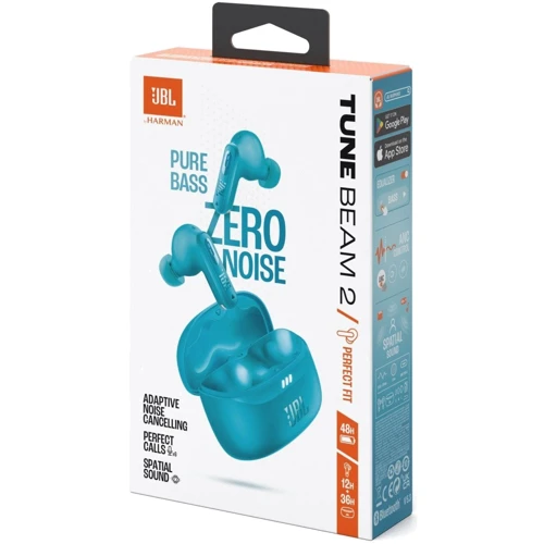 Наушники JBL Tune Beam 2 Turquoise (JBLTBEAM2TQE) UA