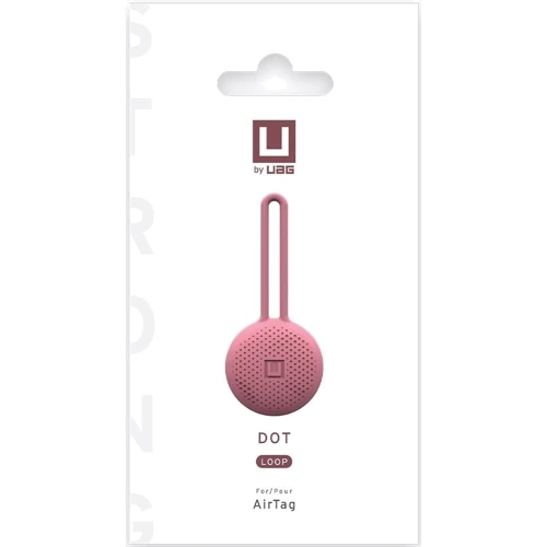 Urban Armor Gear UAG [U] Dot Loop Dusty Rose for AirTag (16322V314848) фото 4