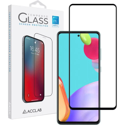 Аксесуар для смартфона ACCLAB Tempered Glass Full Glue Black for Samsung A526 Galaxy A52