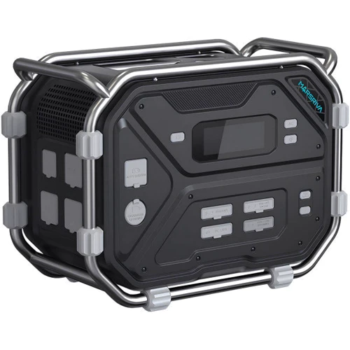 Зарядная станция Marsriva 2400W 262Wh Black UA: Выходы потребителей Автоприкуриватель, USB-C, USB-A, 220V