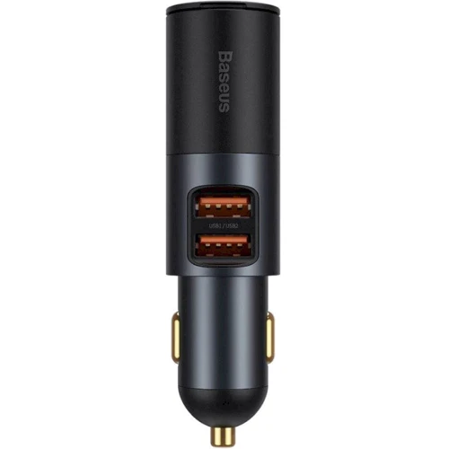 Зарядное устройство Baseus Car Charger 2хUSB Share Together Cigarette 120W Gray (CCBT-D0G): Особенности Быстрая зарядка