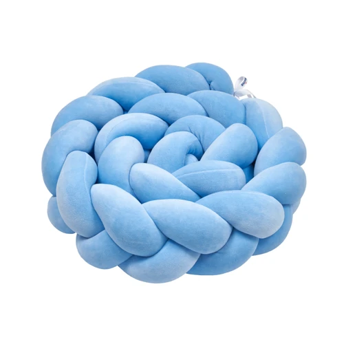 Бампер - косичка Twins 150 см Blue голубой (2020-K3-150-04): Производитель Twins