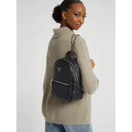 Женский рюкзак Guess Cessily Backpack черный (HWEV7679320-BLA): Пол Женский