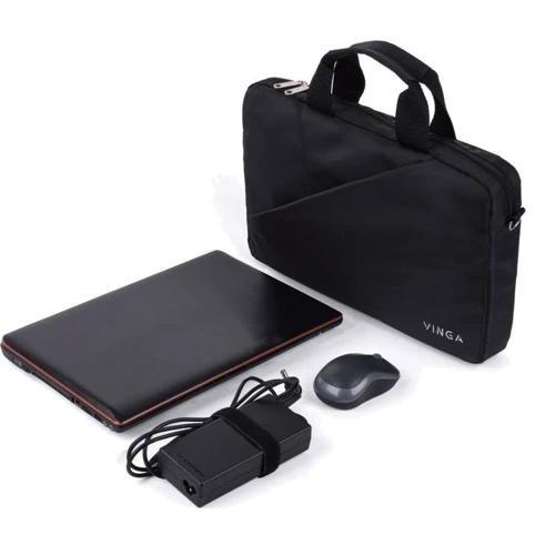 Сумка для ноутбуков Vinga 13" black (NB136BK): Материал нейлон